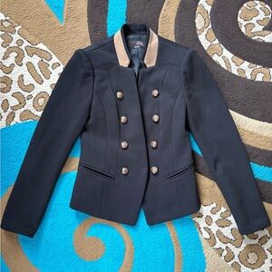 2ME Black and Beige Blazer